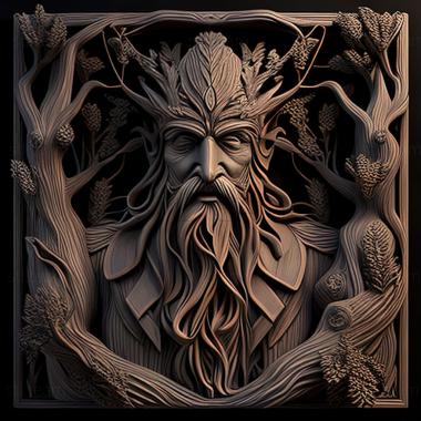 3D модель St druid (STL)